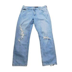 Reserved Denim Size 42 Euro /12 Ripped Distressed Denim Jeans